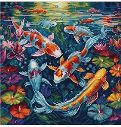 Embroidery kit The Aquarium