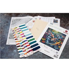 Embroidery kit The Aquarium