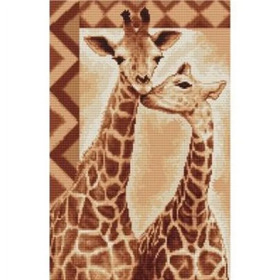 Kit de broderie girafes