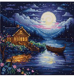 Embroidery kit Spring Night