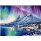 Embroidery kit Northern Lights (petit point)