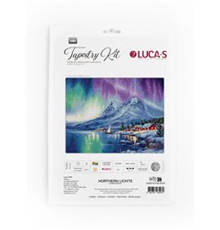 Embroidery kit Northern Lights (petit point)