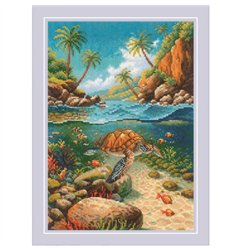 Kit de broderie Sous l'eau