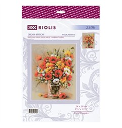 Kit de broderie Coquelicots des champs