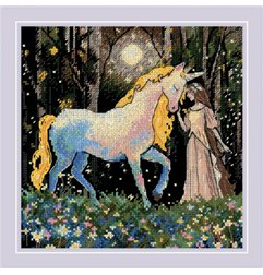 Kit de broderie Histoire de licorne