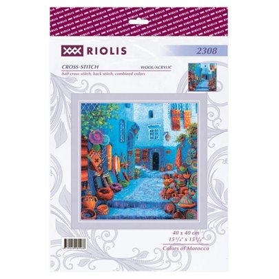 Kit de broderie Couleurs du Maroc
