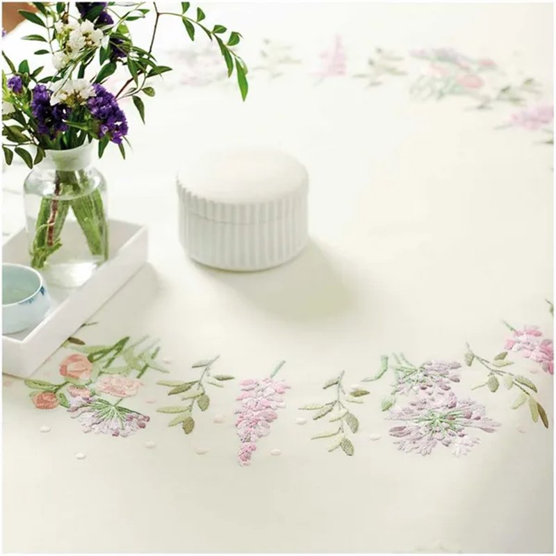 Kit nappe couronne de fleurs Kit nappe couronne de fleurs