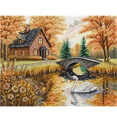 Kit de broderie Automne enchanteur