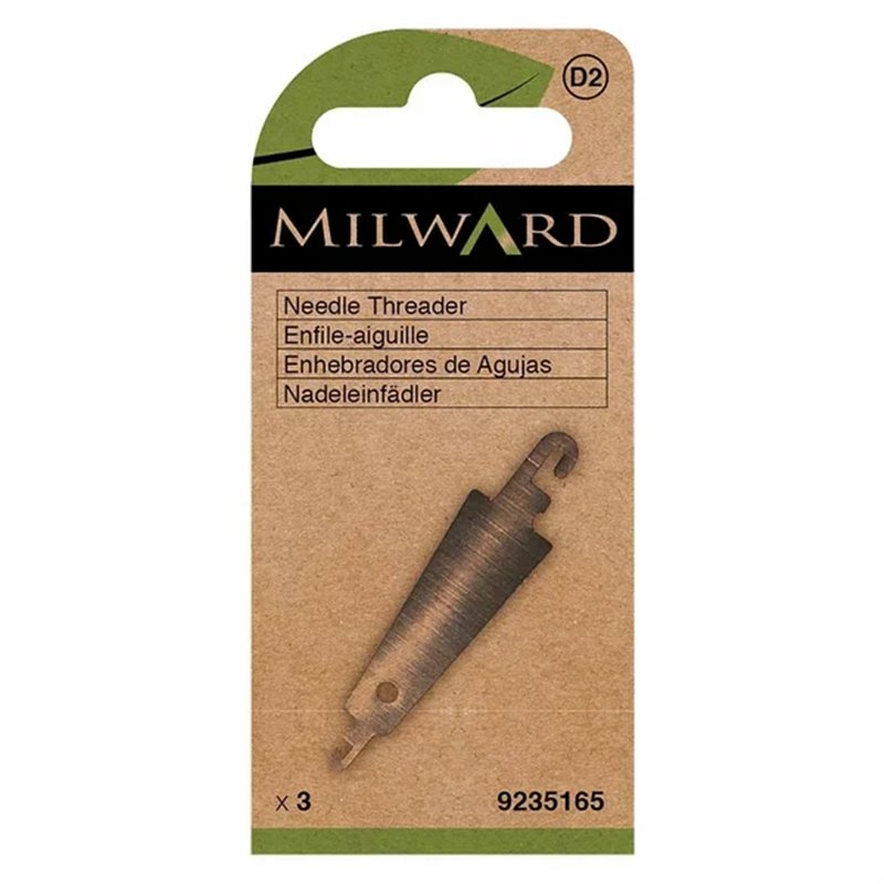 Threader for embroidery needles