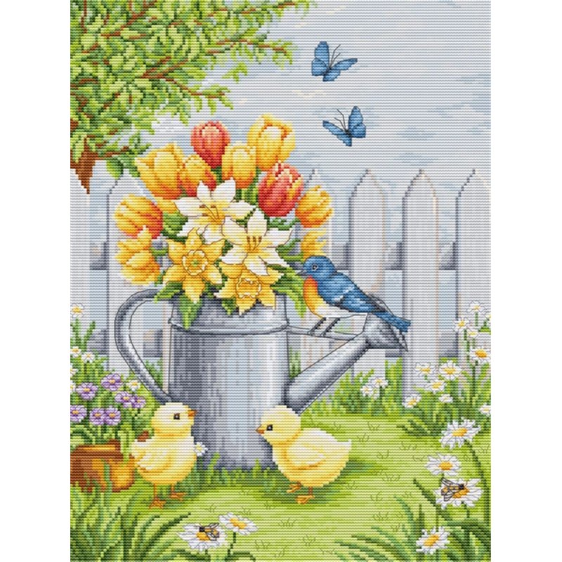 Embroidery kit Easter Harmony