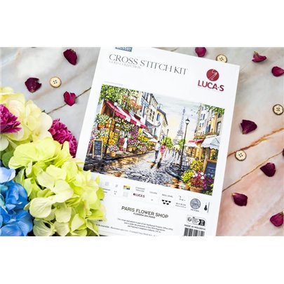 Kit de broderie Fleuriste de Paris