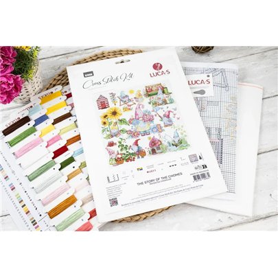 Kit de broderie L'histoire des gnomes