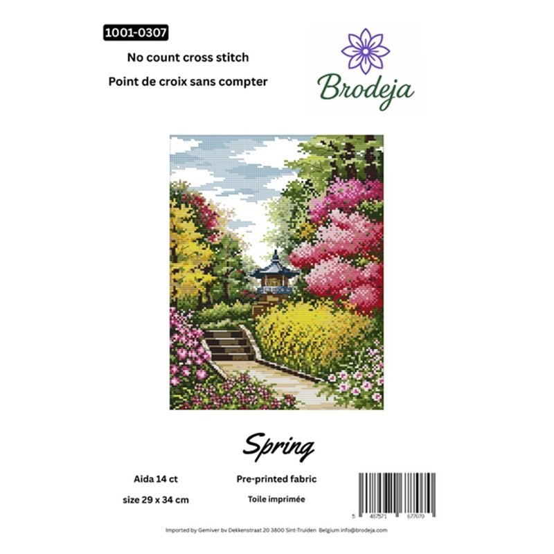 Embroidery kit Spring Embroidery kit Spring