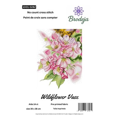 Embroidery kit Dazzling Magnolia