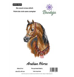Kit de broderie cheval arabe