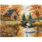 Kit de broderie Automne enchanteur Kit de broderie Automne enchanteur