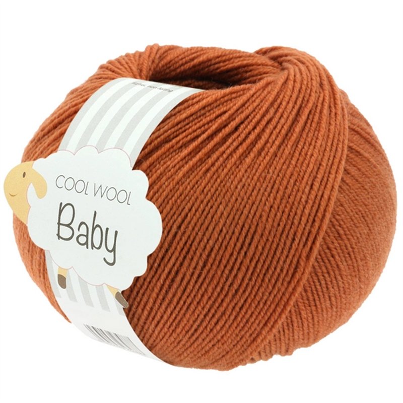 Cool Wool Baby 337 Brown Orange