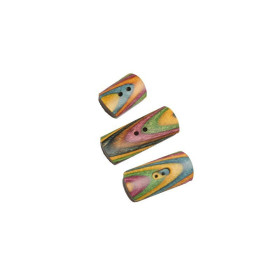 bouton tuile courbe 42 mm