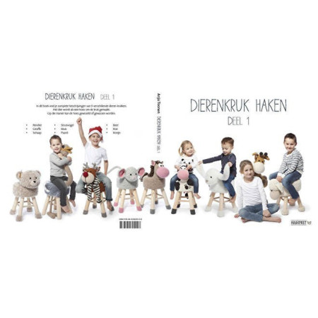 Haakpret dieren kruk haken Deel 1