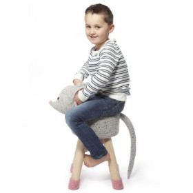   Animal stool crochet part 1