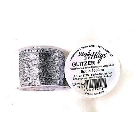 Woolly Hugs Glitzer Argent