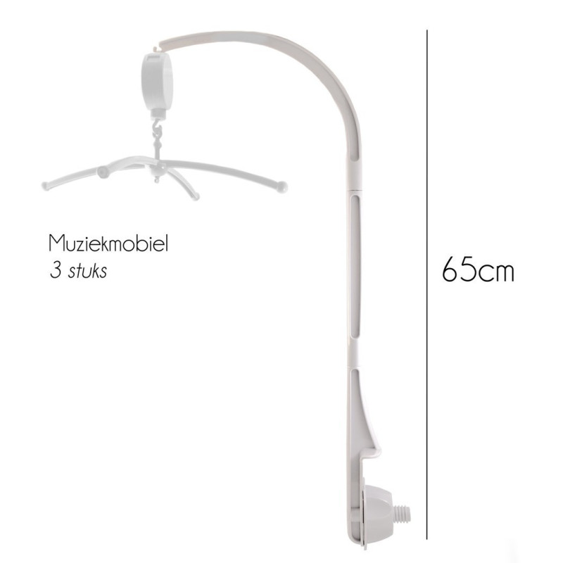 Support mobile bébé à musique