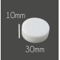 Rattle disc flat 30 x 10 mm