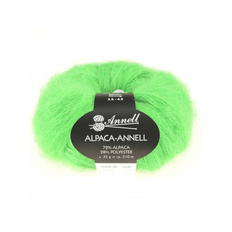 Alpaca Annell 5724 vert du Brésil