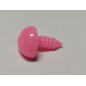 Nez 12 mm triangle plat rose