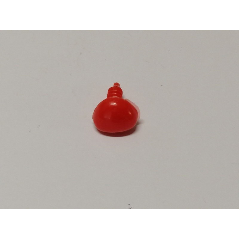 Animal noses 12 mm triangle flat red