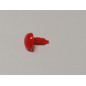 Animal noses 12 mm triangle flat red
