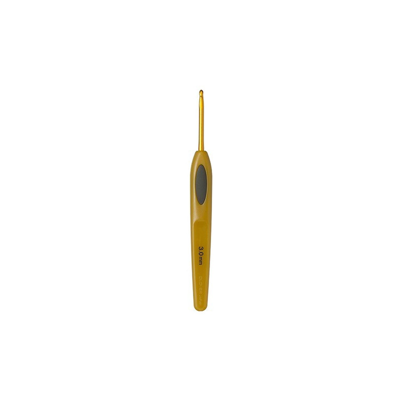 Crochet hook soft touch 3 mm