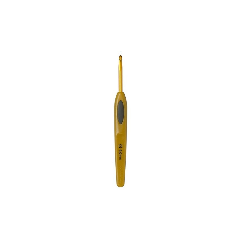 Crochet hook soft touch 4 mm