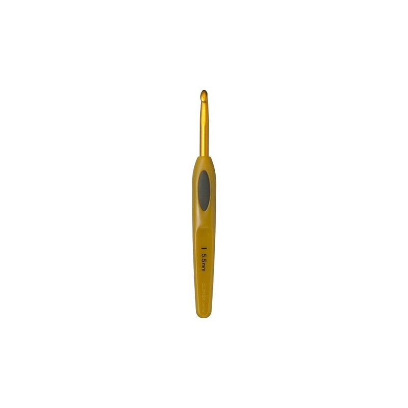Crochet hook soft touch 5,5 mm