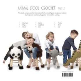 Animal stool crochet part 2