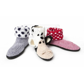   Crocheted slippers