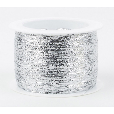 Laine et tricot. Woolly Hugs Glitzer Argent