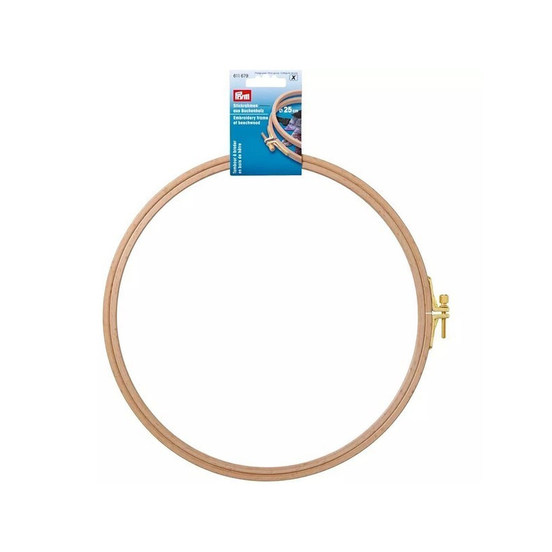 Tambour à broder Prym 25 cm