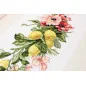 Kit de broderie Fleurs et citron Kit de broderie Fleurs et citron