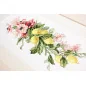 Kit de broderie Fleurs et citron Kit de broderie Fleurs et citron