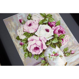 Luca-S Kit de broderie Roses mélangées 2