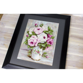 Luca-S Kit de broderie Roses mélangées 2