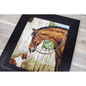 Luca-S Kit de broderie Chasseur et renard