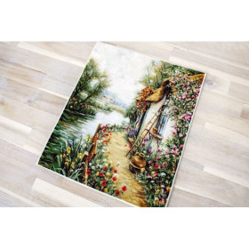 Kit de broderie Le long de la rivière