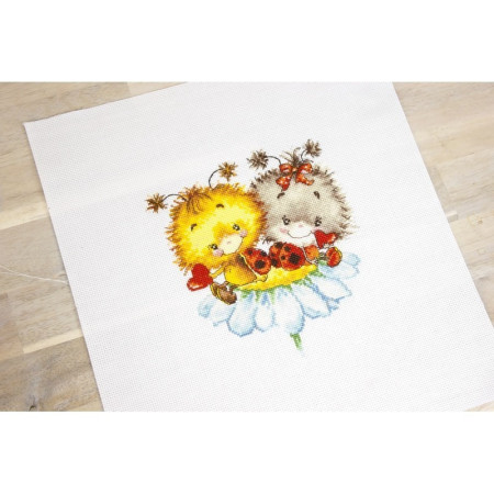 Kit de broderie Coccinelle