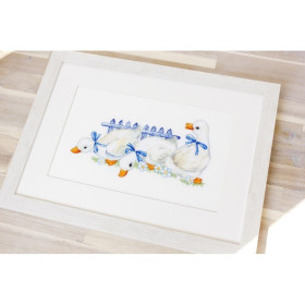 Kit de broderie trois oies