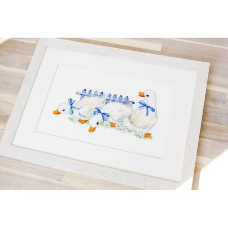 Kit de broderie trois oies