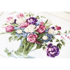 Luca-S Kit de broderie tulipes