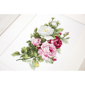 Luca-S Kit de broderie Bouquet de Roses