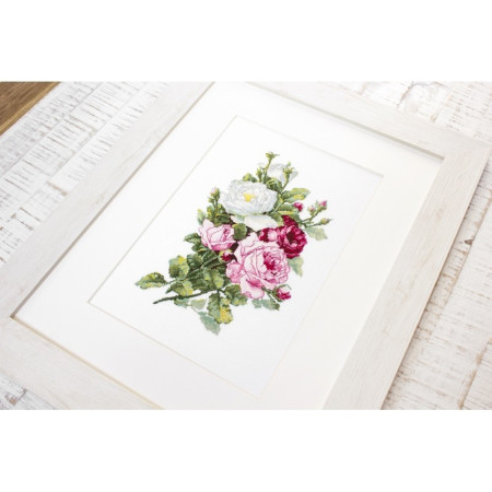 Kit de broderie Bouquet de Roses